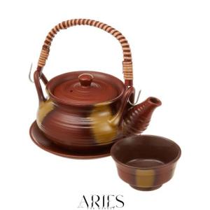 黒土直火土瓶 サリュウ 黒土直火土瓶 サリュウ SALIU サリュウ