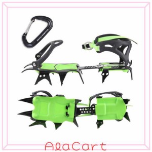 BRS 14本爪 アイゼン ベルトに簡単装着 登山靴 トレッキングシューズ アウトドア 釣り 旅行用品 登山 雪山 降雪 積雪 一般縦走用アイゼン