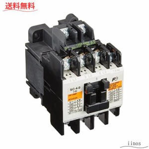 富士電機 標準形電磁接触器 ケースカバー無 SC-4-0 コイルAC100V 1A