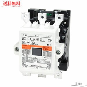 富士電機 標準形電磁接触器 ケースカバー無 SC-N4 コイルAC200V