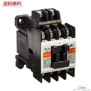 富士電機 標準形電磁接触器 ケースカバー無 SC-0 コイルAC200V 1B