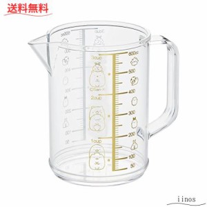 OSK(オーエスケー) 計量カップ すみっコぐらし メジャーカップ 大 600ml 日本製 目盛り付 熱湯対応 持ち手付 かわいい おしゃれ 使いやす