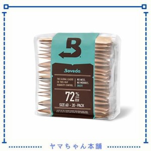 Boveda 葉巻/タバコ用 72-RH 2-湿度 コントロール サイズ 60 使用 25 葉巻 ヒュミドール ホールド 特許取得済み 技術 シガー ヒュミドー