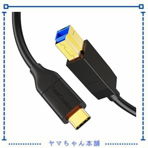 USB C to USB,CableCreation USB 3.1 GEN2 Type C (USB-C) to USB 3.0 B オス ケーブル C B変換ケーブル USB C USB B 変換ケーブル