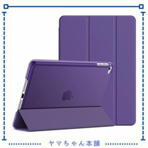 JEDirect iPad mini 4 ケース (iPad mini 5 2019モデル非対応) 三つ折スタンド オートスリープ機能 (パープル)