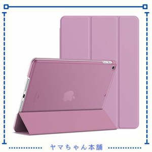JEDirect iPad 9.7インチ (第6/5世代用) ケース PUレザー 三つ折スタンド オートスリープ機能 (ピンク)