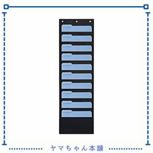 書類収納 壁掛けポケット A4 布製チェスト 10ポケット 書類入れ ウォールポケット 吊り下げ レターラック 壁掛け ドア収納ポケット 新聞 