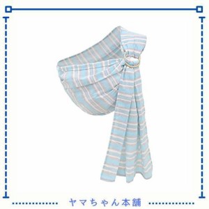 CUBY ベビースリング 10KG以内に向き 通気~軽量 (Blue)