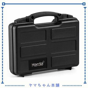 Happy Deals Merdia プロテクターツールケース ケース 黒 多用途収納箱 展示用箱 パーツボックス 工具箱 キャリーケース 防水防塵性