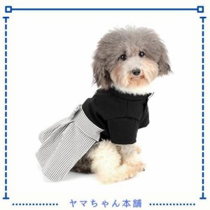 RANPHY 犬の服 着物 袴 和服 和装 小型犬 ドッグウエア 紋付き 猫服 羽織 晴れ着 正装 ペット服 お祝い お祭り お正月 七五三 結婚式 記