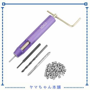 Hilitand M3リコイル M3ヘリサート ねじ修理キット 修復ツール ハードウェア 付属品 手工具ステンレススチールヘリコイルタイプセット (M