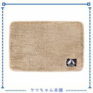 SYH003 ラグマット すべらない あらえる オシャレ 玄関マット キッチンマット シンプル 50*80cm ベージュ