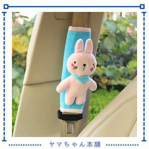 シートベルトカバー 子供 キッズ シートベルトパッド ジュニア ベビー 動物 ベビーカー シートベルトクッション 枕 車用品 カー用品 かわ