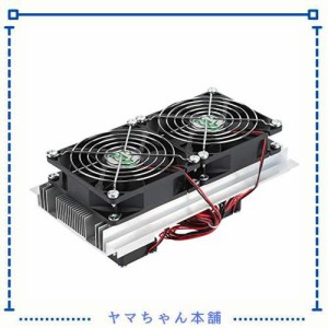 Hilitand ペルチェ素子 冷却ユニット 熱電冷却器 ヒートシンク DC12V 熱電クーラー 冷凍DIYキット 小型冷蔵庫用 冷却装置 半導体冷却器