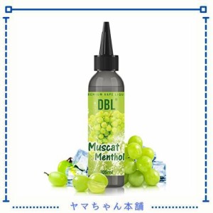 DBL 電子タバコ リキッド マスカット メンソール 115ml 大容量 リアルフレーバー 繊細な味わい ミントメンソール10ml付き 自作でブレンド