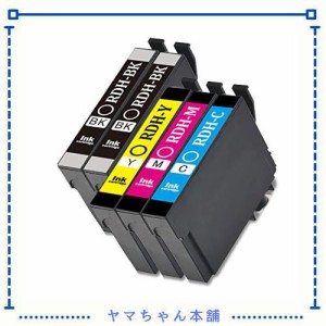 EPSON エプソン 互換インク PX-049A インク RDH-4CL 4色セット+1個ブラック RDHBKL 大容量タイプ（計5個入り）対応機種: PX-048A PX-049A