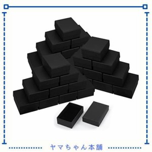 Jie Du ギフトボックス 箱 ラッピング ラッピングボックス ギフト パッケージ アクセサリー30個セット 黒