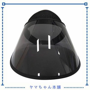 [ｃｎｕｖ] サンバイザー レディース UVカット 偏光 日除け 帽子 自転車 キャップ レインバイザー レインハット UPF50+ 紫外線対策 日焼