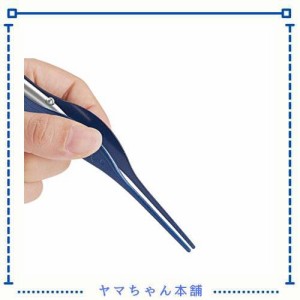 耳かき LEDライト付き ピンセット みみかき 耳掃除 子供用 ステンレス製 ミミ光棒 イヤークリーナー 家庭用 子供用 収納ケース付 (ブルー