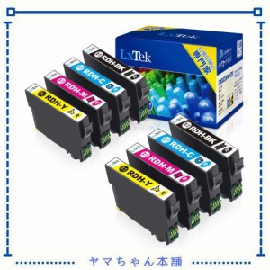 【LxTek】Epson用 PX-048A PX-049A インク RDH-4CL インクカートリッジ 8本セット(4色セット*2) エプソン対応 リコーダー インク 『互換