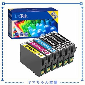 【LxTek】RDH-4CL 互換インクカートリッジ エプソン(Epson)用 RDH リコーダー インク 4色セット+？2本(合計6本) 大容量/説明書付/残量表