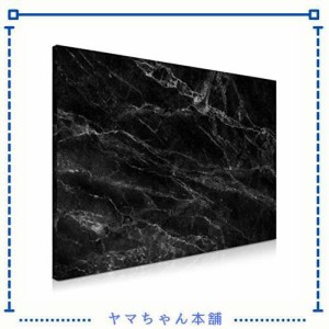 Navaris ホワイトボード マグネットボード 60 x 40 cm - 壁掛け おしゃれ MDF メモボード オフィス 会議室 在宅用 - ブラックマーブル