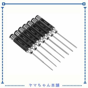 POHZE 六角レンチドライバー 窒化チタン 精密ドライバーセット ドローン用 7pcs セット（0.9mm 1.27mm 1.3mm 1.5mm 2.0mm 2.5mm 3.0mm）