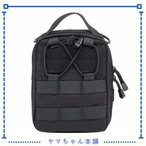 Azarxis モールポーチ molle ポーチ モール システム ユーティリティポーチ サバゲ― メディカルポーチ 防災 救急 EDCポーチ ミリタリー 