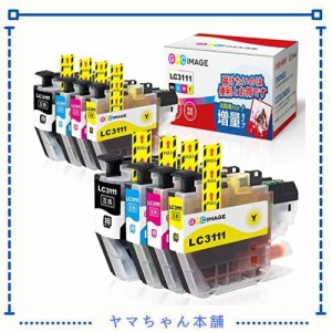 GPC Image LC3111 互換インクカートリッジ LC3111-4PK ×2セット(計8本) 大容量タイプ ブラザー(Brother)用 インクカートリッジ LC3111 L