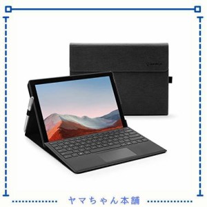 Omnpak Microsoft Surface Pro 7+/ Pro 7 / Surface Pro 6 / Surface Pro 5 2017 / Surface Pro 4 に対応ケース 表面内蔵保護カバー 多視