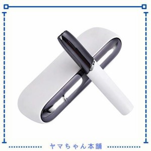 Vimili IQOS3.0/IQOS3 DUO対応メッキキャップ+ドアカバー アイコス3 用 セット (ブラック)