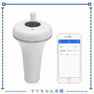 INKBIRD 風呂水温計 Bluetooth対応 プール温度計 デジタル 水温計 アプリで水温管理 浮かべる水温計 防水 水に浮かべる可能 水槽 プール 