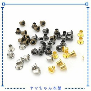 人形用 ドール服の材料 ドールくつの材料 レザークラフトの材料 極小 ？径(穴径)1mm ミニ ハトメ 真鍮 DIY工芸品 ブロンズ 合計400色を混