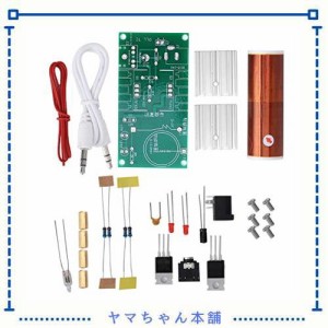 テスラコイルモジュール テスラコイル キット ミニテスラコイル電気モジュール プラズマスピーカー 組み立てられていない DIY電子キット