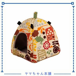 POTATO ハムスター ハウス？ふわふわ家 ゲージ？吊り下げる鳥暖かい巣箱 ハムスターハンモック ハリネズミ ハウス ドーム型冬用ペットベ