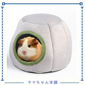 POTATO 小動物用 ケージハムスター？ ハウス ペットハウス ドーム型寝袋 かわいいカボチャの形 ふわふわ 小屋 寝袋 遊び場 巣 取り外し可