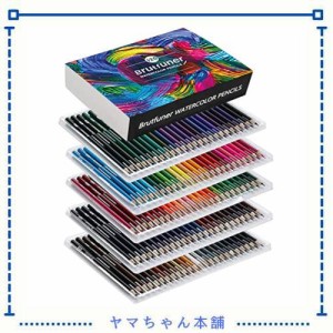 Roleness 色鉛筆 120色 水彩色鉛筆 子供と大人の塗り絵 色鉛筆セット 柔らかい芯 プロ 水性色鉛筆 いろえんぴつ 収納ケース 鉛筆削り付き