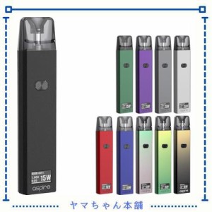 Aspire (アスパイア) Favostix Kit (ファボスティックス) 電子タバコ VAPE ベイプ スターターキット ニコチンフリー 本体 ポッド pod カ