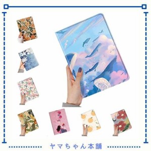 可愛い iPad 第9世代 iPad9 iPad8 iPad7 10.2インチ ケース 花柄 カバー ペンホルダー付き Apple Pencil 収納 女性 人気 アイパッド iPad