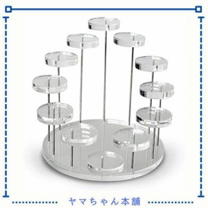 アクリル製 ジュエリースタンド アクセサリー アクセサリースタンド ピアスケース ディスプレイスタンド ピアススタンド アクリル(12トレ