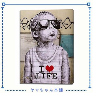 Banksy バンクシー 愛とお金 アートパネル 飾り絵 ポスター 壁掛けアート アートフレーム モダン アートボード インテリア 絵 絵画 印刷