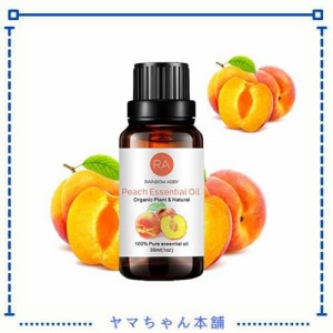 Peach Essential Oil Single 30ml, 100% Pure Natural Aromatherapy Oil for Diffuser, Humidifier, Making Candle, Soaps, Perfume