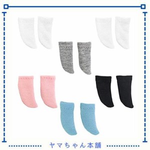 niannyyhouse オビツ11靴下 OB11サイズ用 6足セット オビツ11cmドール