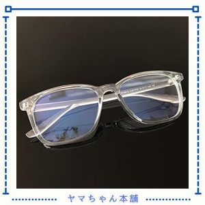 [Aollaa] ブルーライトカットメガネ だてめがね 度なし【TR90素材・軽量・UVカット・紫外線カット】 パソコン用 PC眼鏡 ゲーミングめがね