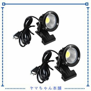 YC LEDクリップライト 7W 防水型 コード長3m 看板用 黒板用照明 店舗看板用 店頭看板 防水LEDライト デスクスタンド アームライト ピッコ