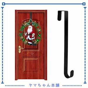 【LEISURE CLUB】ドアフック クリスマスリースドア吊り クリスマスの装飾フック ドア掛け ドアハンガー 扉 ドア用 花輪フック 取り付け簡