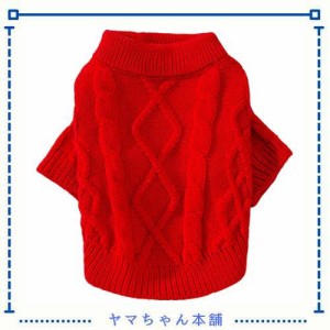 Tengcong 犬用コスチューム 犬用セーター 犬服 冬 セーター 洋服 猫 ドッグウェア 防寒着 暖かい 可愛い おしゃれ 小型犬 中型犬 大型犬 