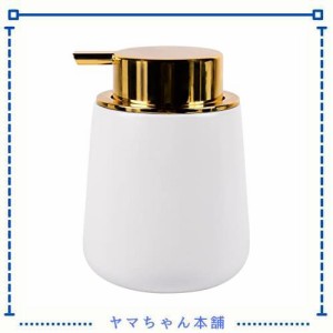 Umlaca ソープディスペンサー おしゃれ 泡 ハンドソープ 泡 ボトル 詰め替えボトル ディスペンサー 陶器 ディスペンサー ハンドソープ 泡