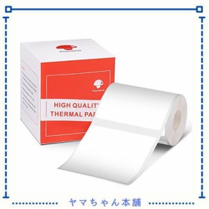 Phomemo M110 M120 対応 感熱ロール紙 純正 正方形 50×50mm×150枚 QRコード印刷 商品パッケージ オリジナルラベル 業務用 子売店 角丸 