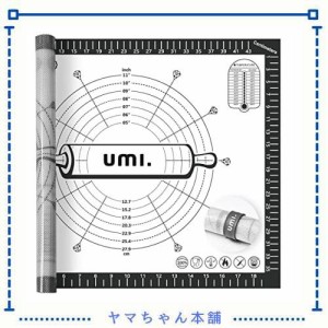 Umi(ウミ) クッキングマット パン作りシリコンマット 大きいサイズ パンマット 目盛り付き くりかえし使えるオーブンシート 製菓マット 